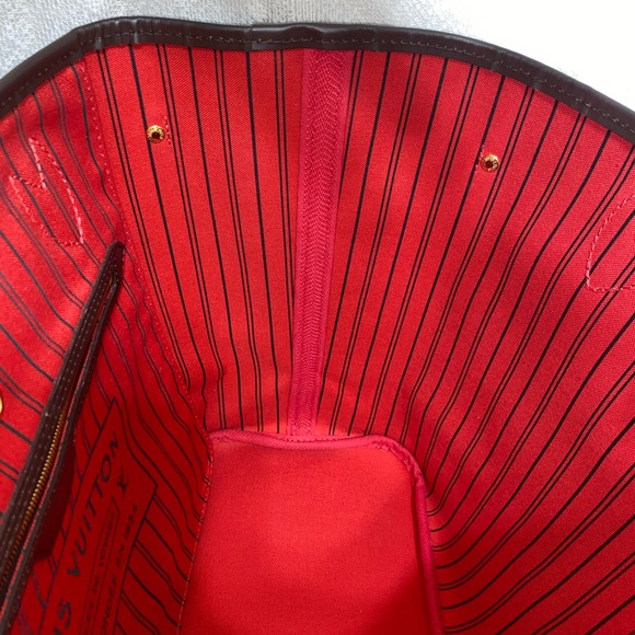 *SOLD*Louis Vuitton Damier Ebene Neverfull MM Tote - Picture 11 of 17